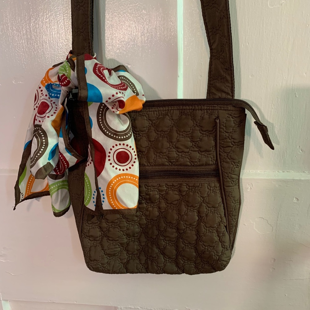 Thirty-One Crossbody Bag with Scarf